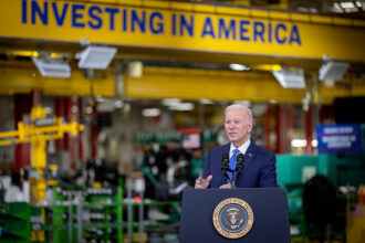President Joe Biden on "Investing in America" tour