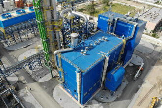 The Navoiyazot chemical plant in Navoiy, Uzbekistan uses a chemical reactor to eliminate 97 percent of its emissions of nitrous oxide, a potent greenhouse gas.