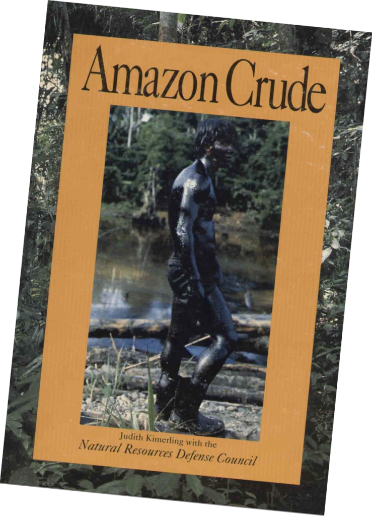 The cover of Kimerling's "Amazon Crude."